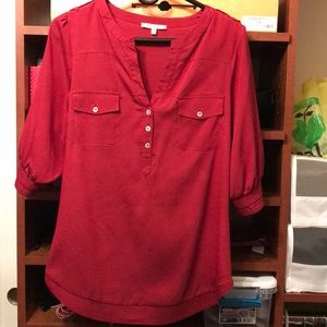 Stitch fix Maroon blouse